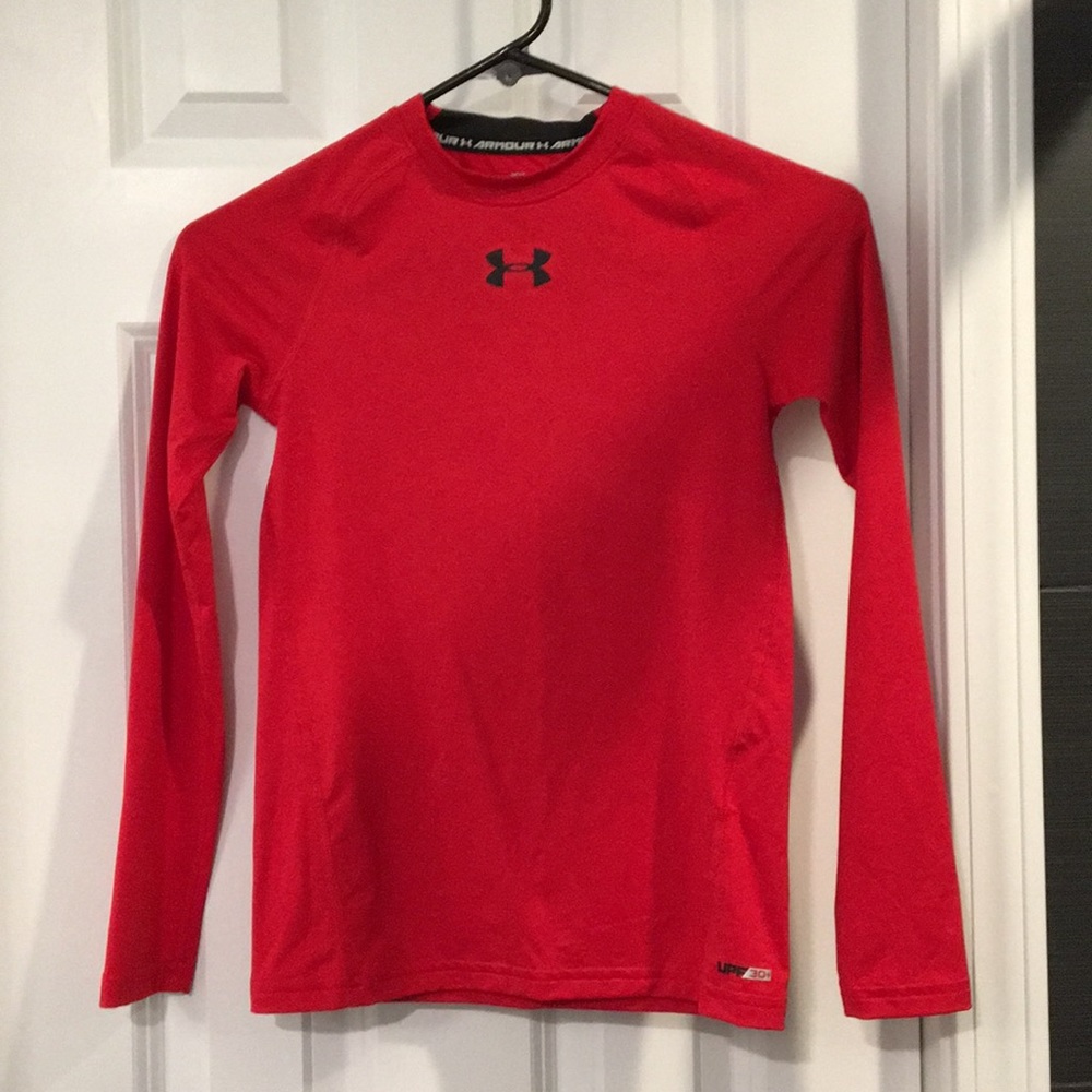 Under Armour Boy’s Long Sleeve UPF 30+ Heat Gear